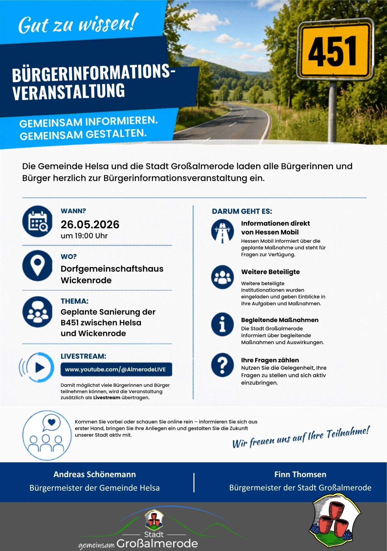 Bürgerinformationsveranstaltung