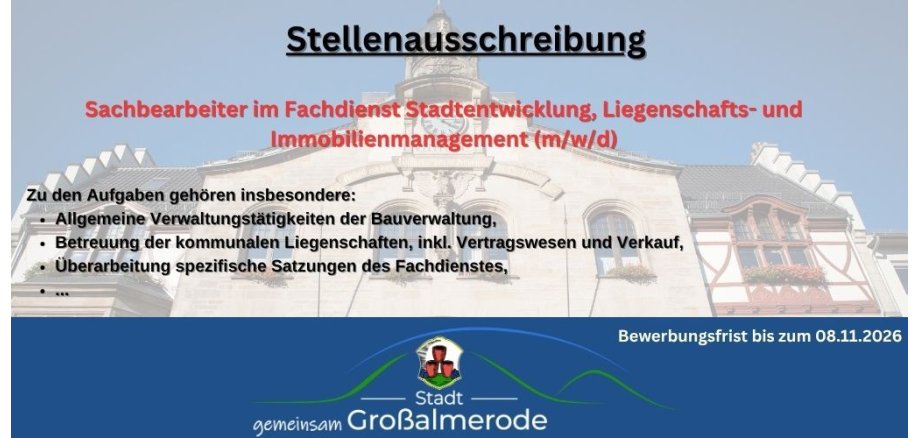 Stellenausschreibung FD4 Stellenausschreibung FD4