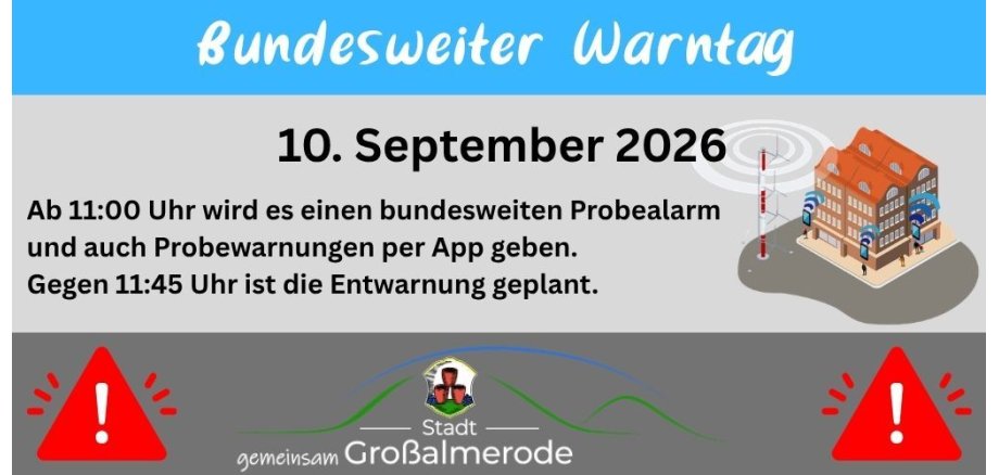 Bundesweiter Warntag Bundesweiter Warntag