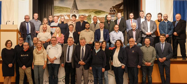 Alle Teilnehmer der konstituierenden Sitzung