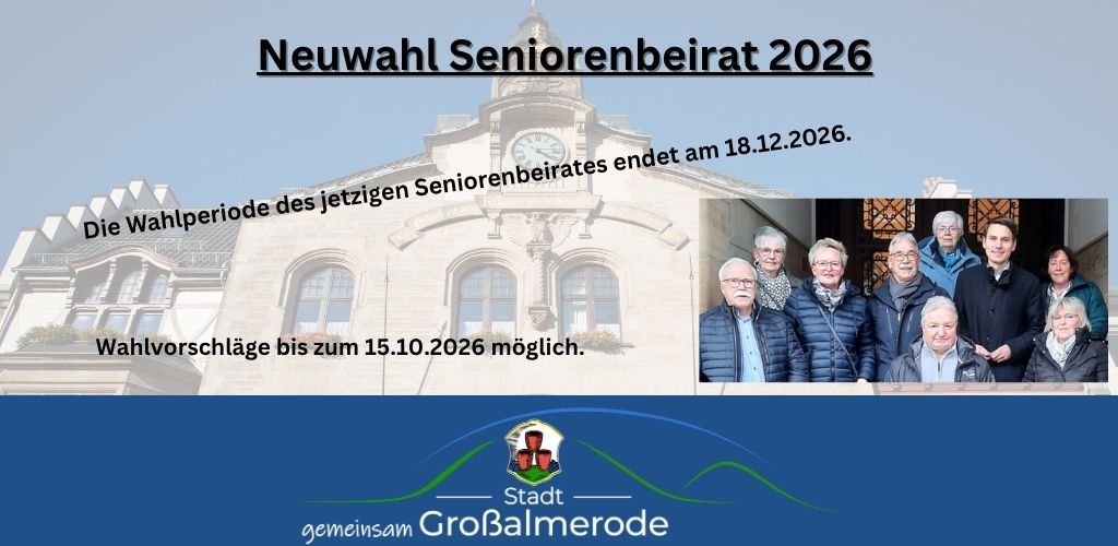 Neuwahl Seniorenbeirat