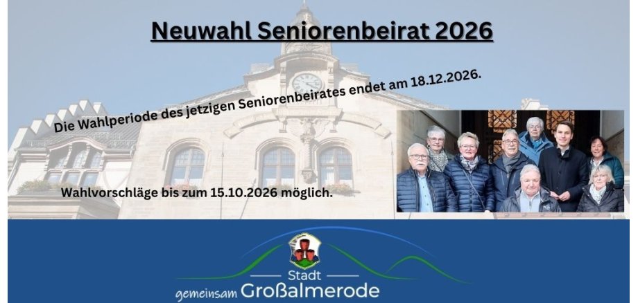 Neuwahl Seniorenbeirat Neuwahl Seniorenbeirat