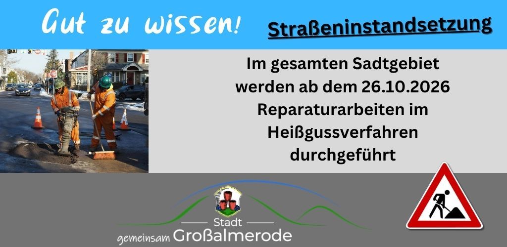 Straßenarbeiten