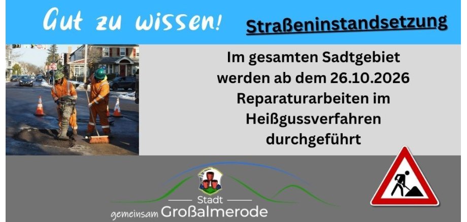 Straßenarbeiten Straßenarbeiten