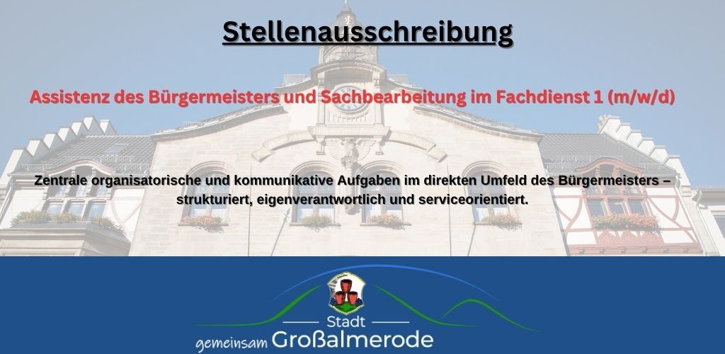 Stellenausschreibung