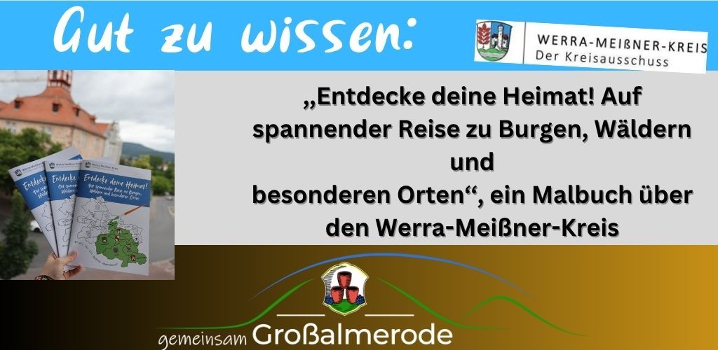 Malbuch des Werra Meißner Kreises