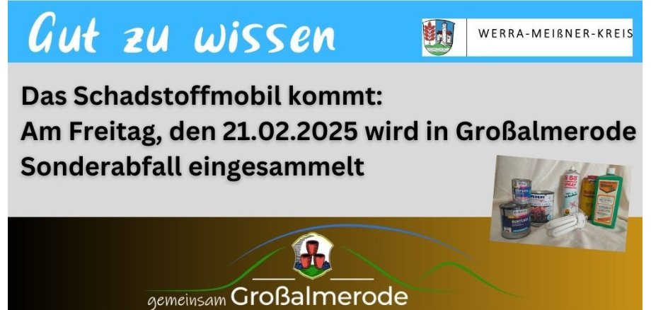 Schadstoffmobil 2025