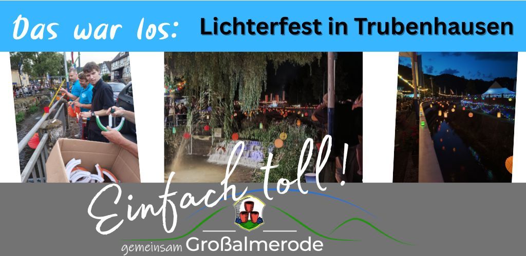 Lichterfest in Trubenhausen
